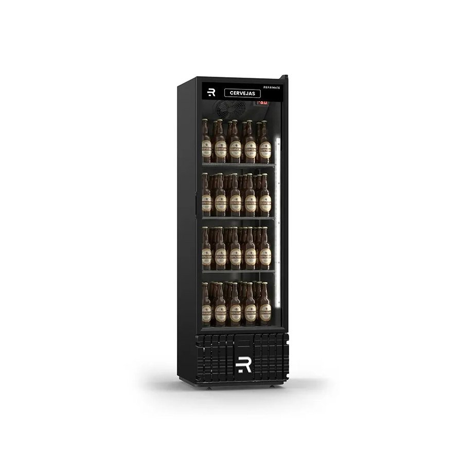 CERVEJEIRA 400L PORTA DE VIDRO PR/BR/PDS V.2022 220V - REFRIMATE