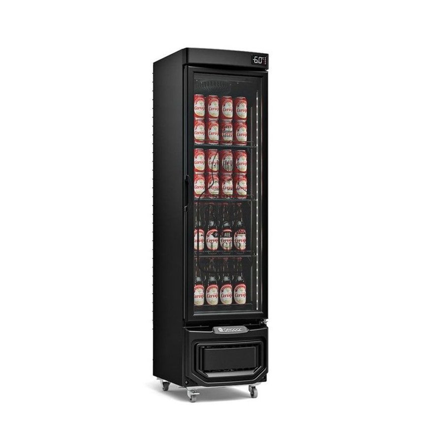 CERVEJEIRA PORTA DE VIDRO GRB-23EV GW PR 228L 220V - GELOPAR