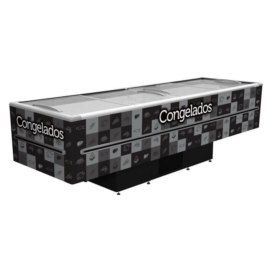 ILHA 3MT 1163 PRETO C/ LED