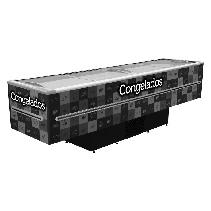 ILHA 3MT 820 PRETO C/ LED 2V016 (220V / 60 HZ V) - FRICON