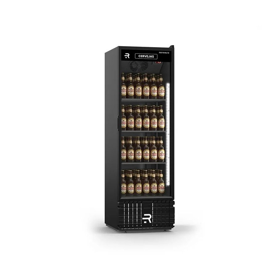 CERVEJEIRA 570L PORTA DE VIDRO ECONOMY AQUECIDA 220V - REFRIMATE
