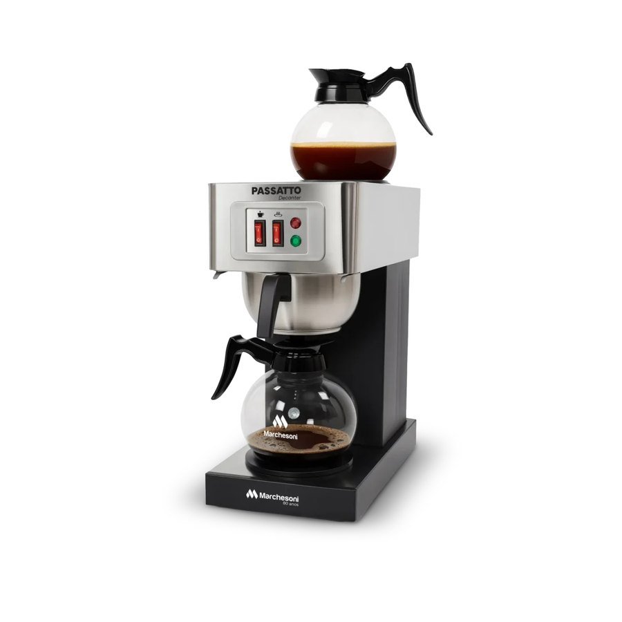 CAFETEIRA PASSATTO DECANTER DUPLO 1,8 L + 1,8 L 220V - MARCHESONI