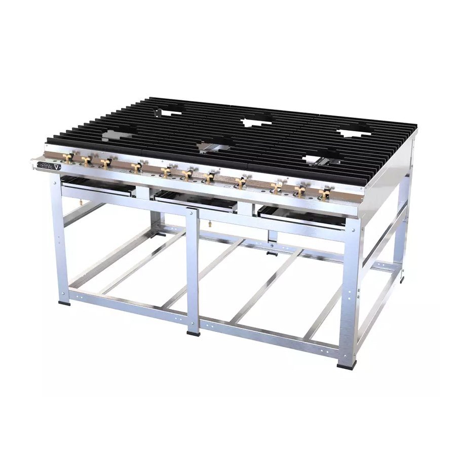 FOGÃO INDUSTRIAL NOVA ERA INOX 6 QUEIMADORES NEV-32 3G 3D - VENÂNCIO