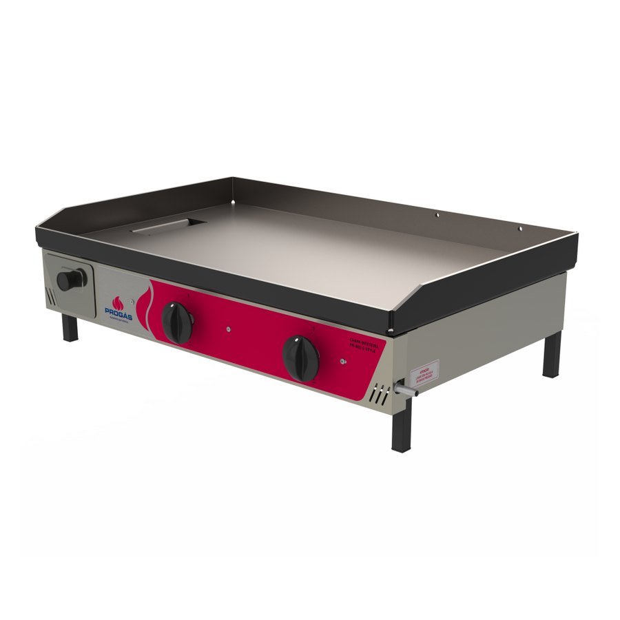 CHAPA BIFETEIRA A GÁS PR-800 G STYLE 80CM - PROGÁS