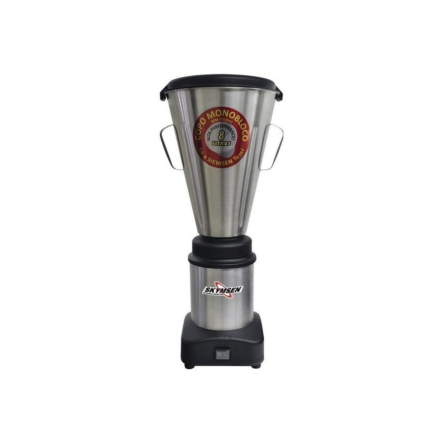LIQUIDIFICADOR COMERCIAL INOX 8L BR 220V-M - SKYMSEN