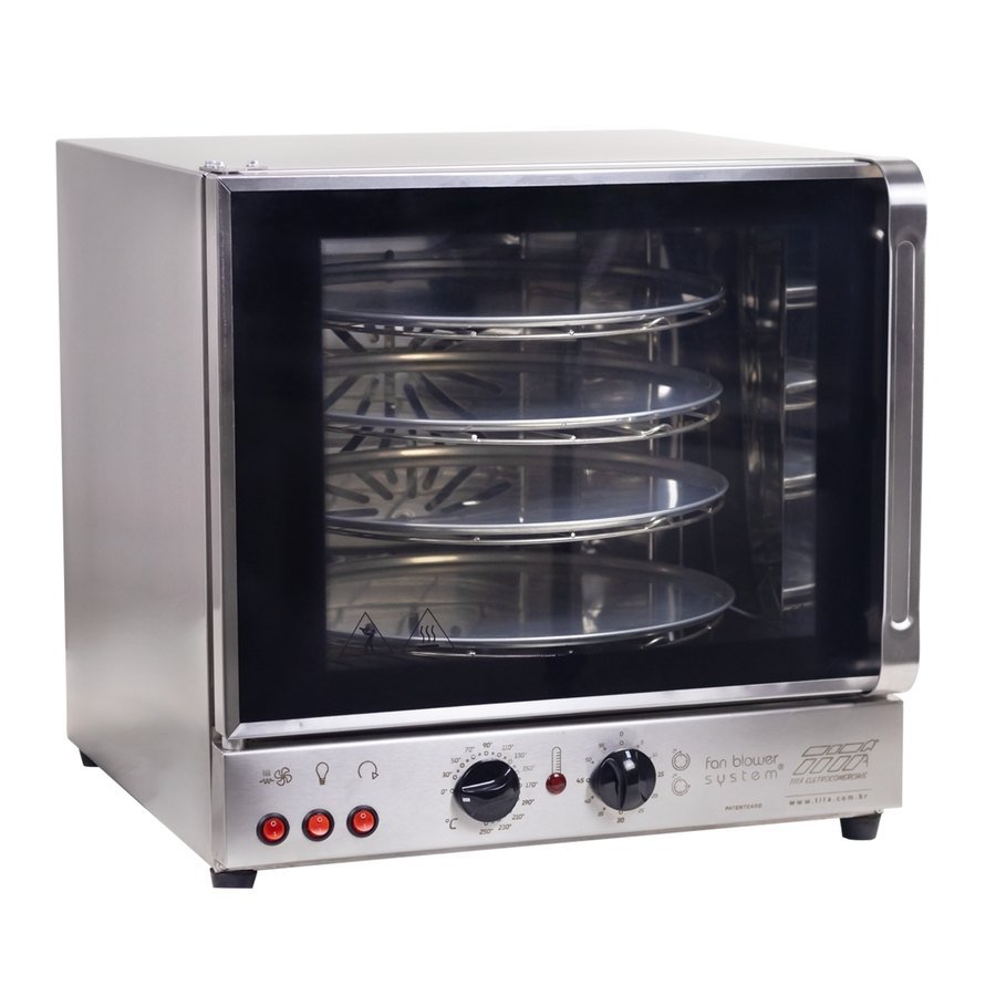 FORNO ELETRICO 4 ASSADEIRAS GIRATORIO 220V - TITA