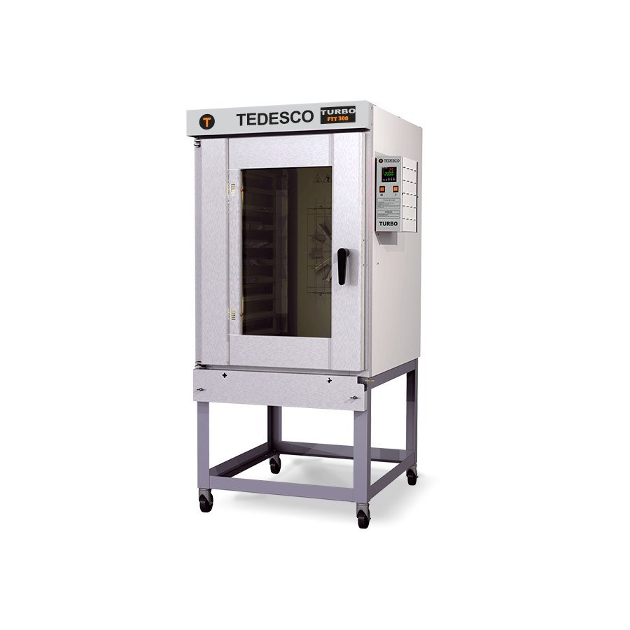 FORNO TURBO ELÉTRICO FTT-300E 10 ESTEIRAS 380V - TEDESCO